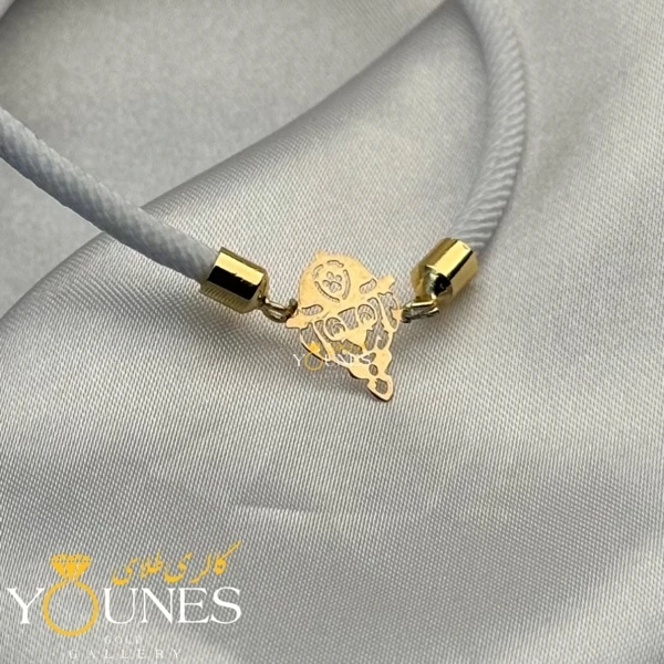 دستبند سگ نگهبان طلا لیزری